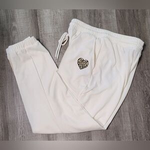 Rue21 Ivory Women's/Junior's Jogger Size Medium